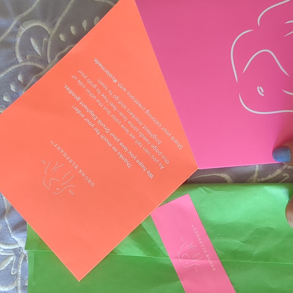 Giftable Drunk Elephant Littles, Samplers, Card, Mini Poster (11x8.5") NIB - Picture 7 of 12